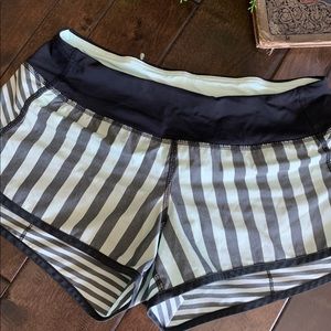 LULULEMON speed shorts SIZE 4